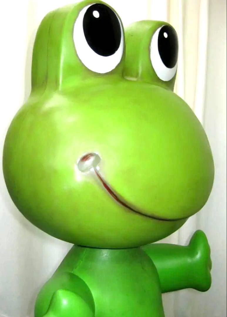 コーワ 初代 店頭カエル ケロちゃん 昭和レトロ 昭和38年 - メルカリ