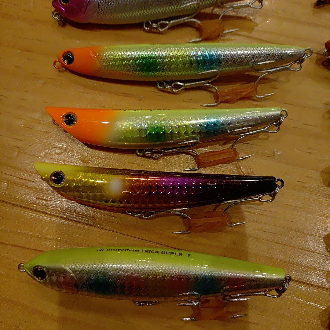 シーバスルアー15個セット邪道アイマDAIWAトップウォーターミノー