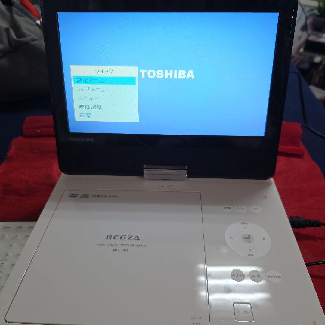 TOSHIBA ポータブルDVDプレーヤー SD-P910S - メルカリ