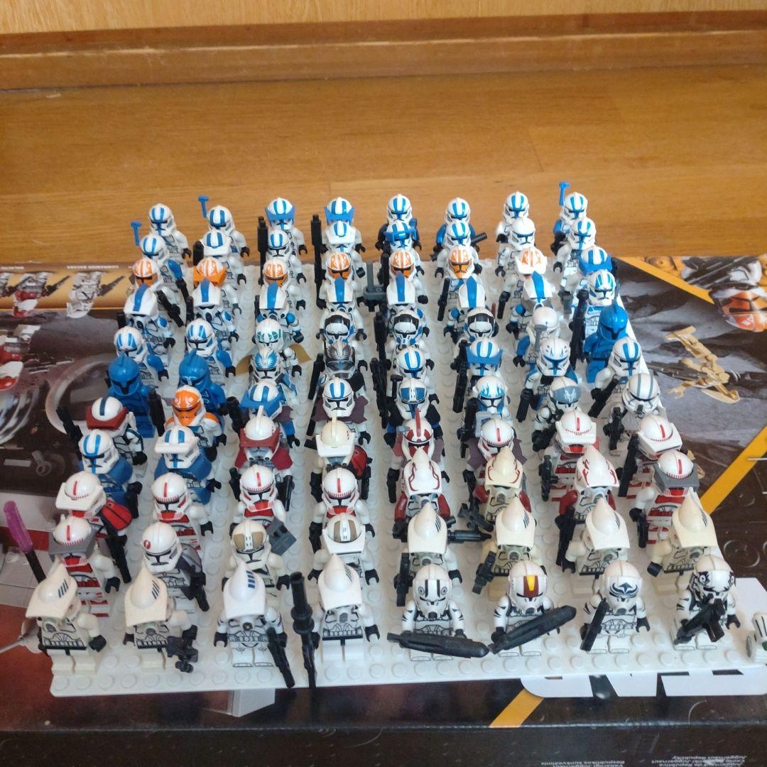 スター・ウォーズ クローン・トルーパー フィギュア 88体