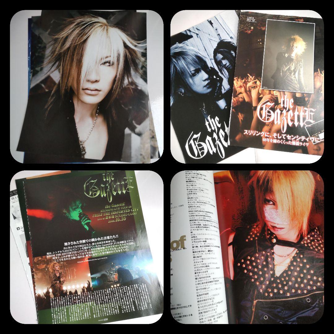 貴重！the GazettE★雑誌切り抜き【大量】約175枚 ルキ れいた 麗
