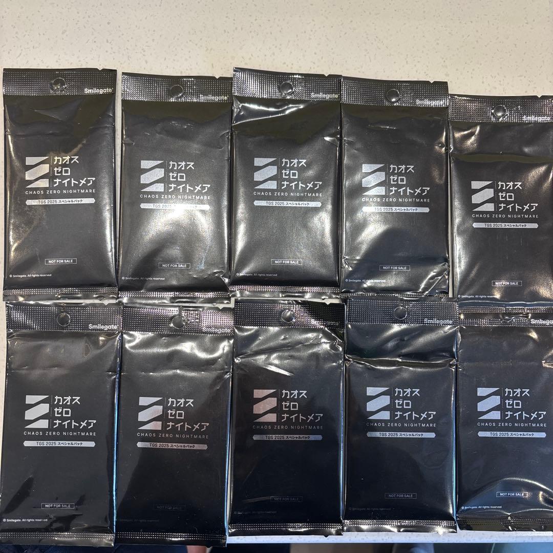 未開封新品 カオスゼロナイトメア TGS限定プロモパック×10 スマイルゲート、新作RPG『カオスゼロナイトメア』制作発表映像を公開