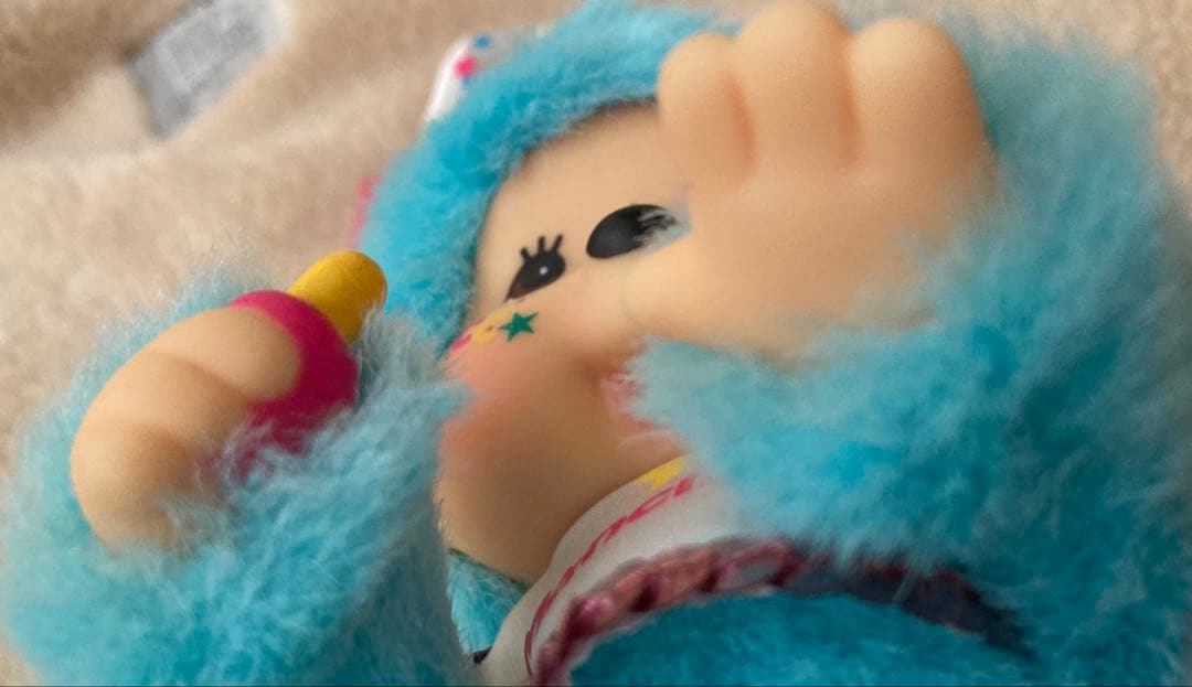 【希少】モンチッチ OTONALAB Pop'n Star Monchhichi