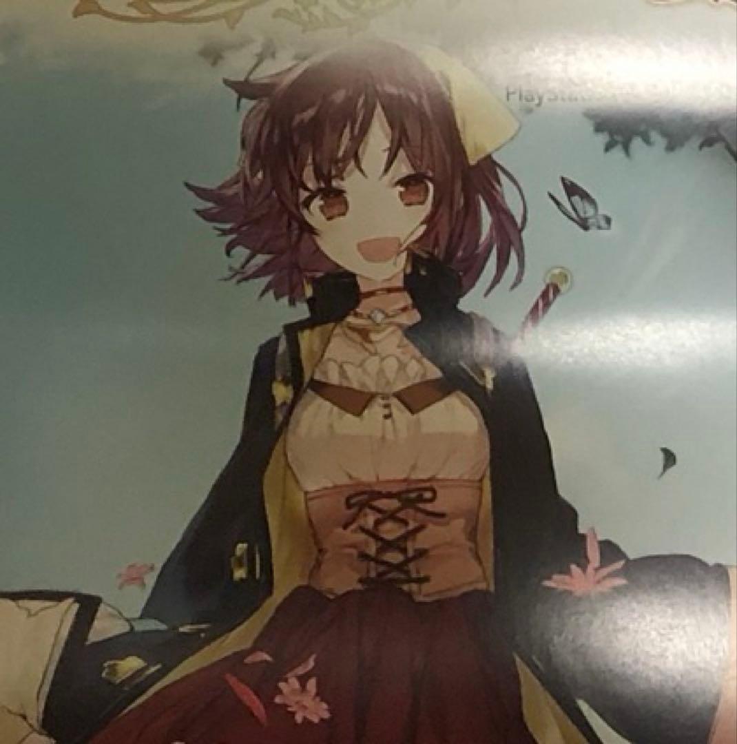 非売品】よるのないくに ソフィーのアトリエ B2 半裁 サイズ ポスター