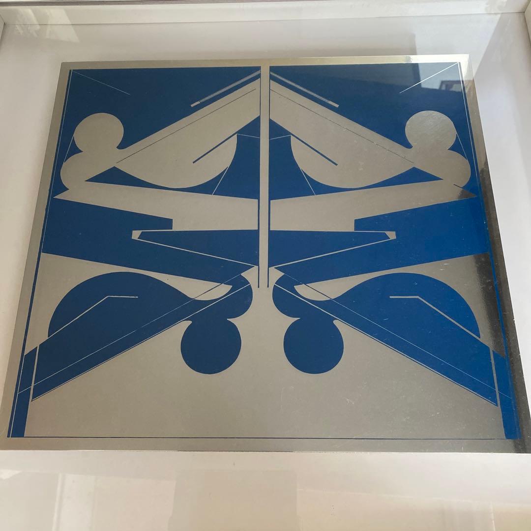 瀧下尚久「明日香（共シール）」額装○日本画作品 落款 押印 ○