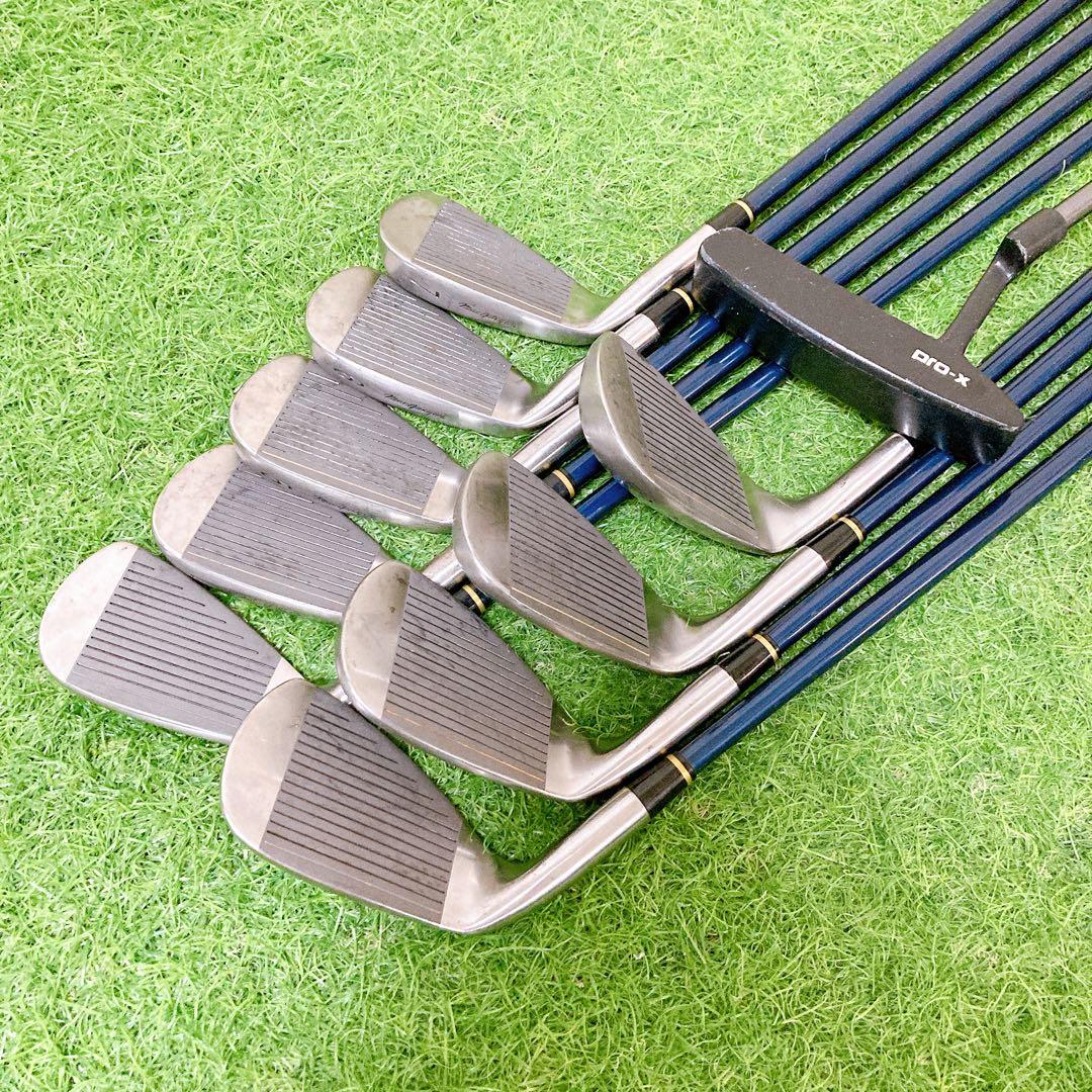 M2【バッグ美品】ミズノ 初心者オススメ ゴルフクラブセット メンズ 14