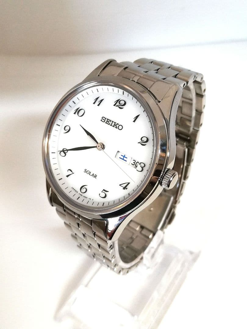 ソーラー、美品、希少】SEIKO セイコー デイデイト V158-0AW0 - メルカリ