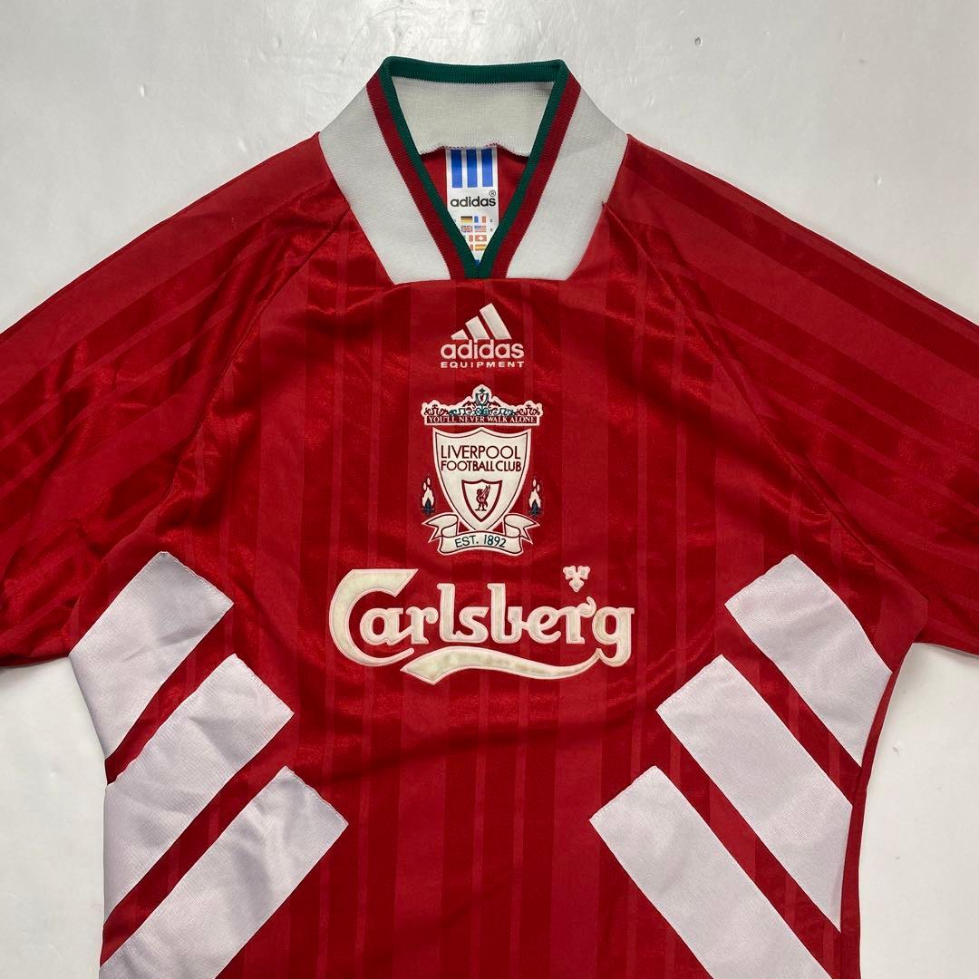 K*子様 激レア adidas アディダス リヴァプールFC 93-95 ユニフ - メルカリ