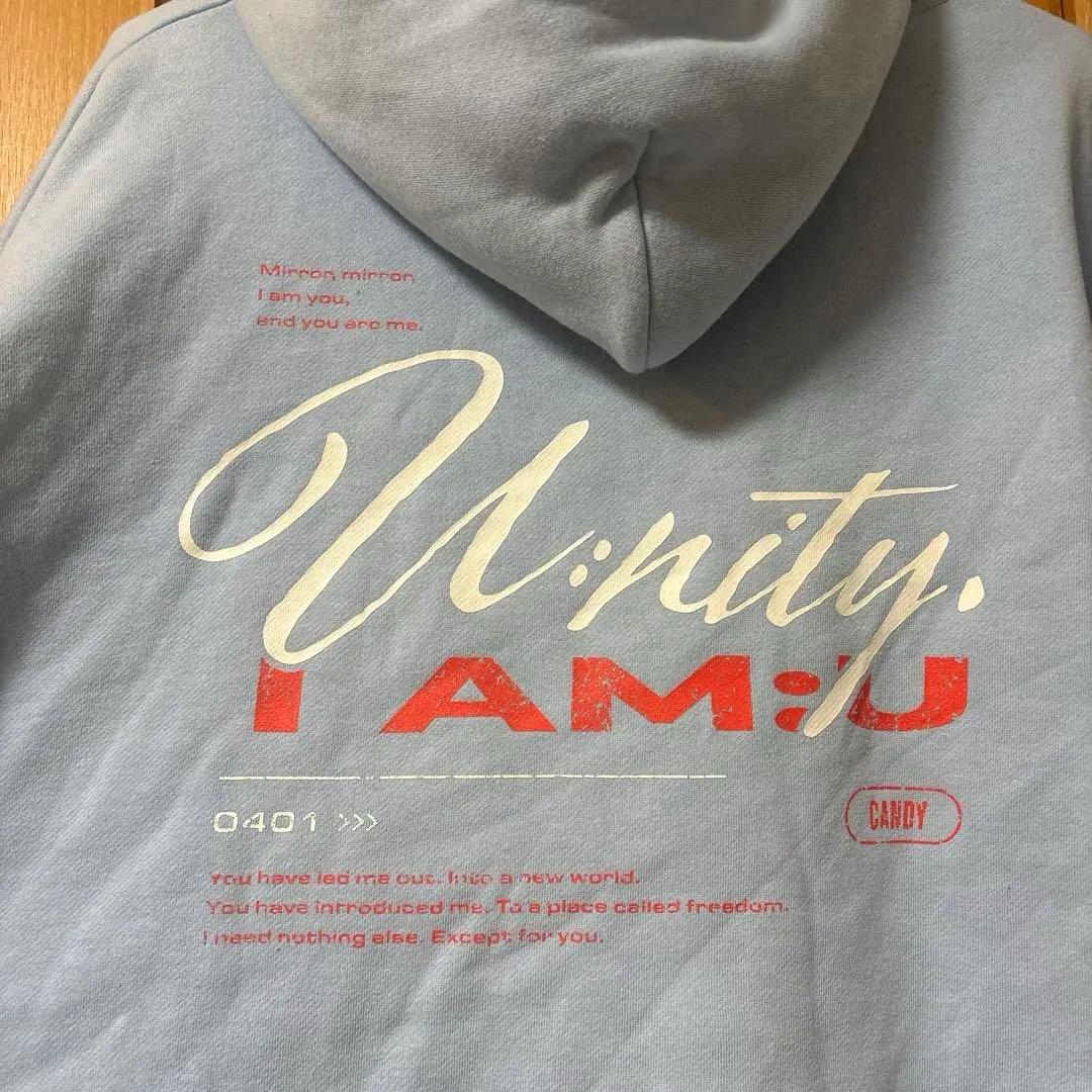 中島健人FC限定Hoodie【light blue】small パーカー - メルカリ