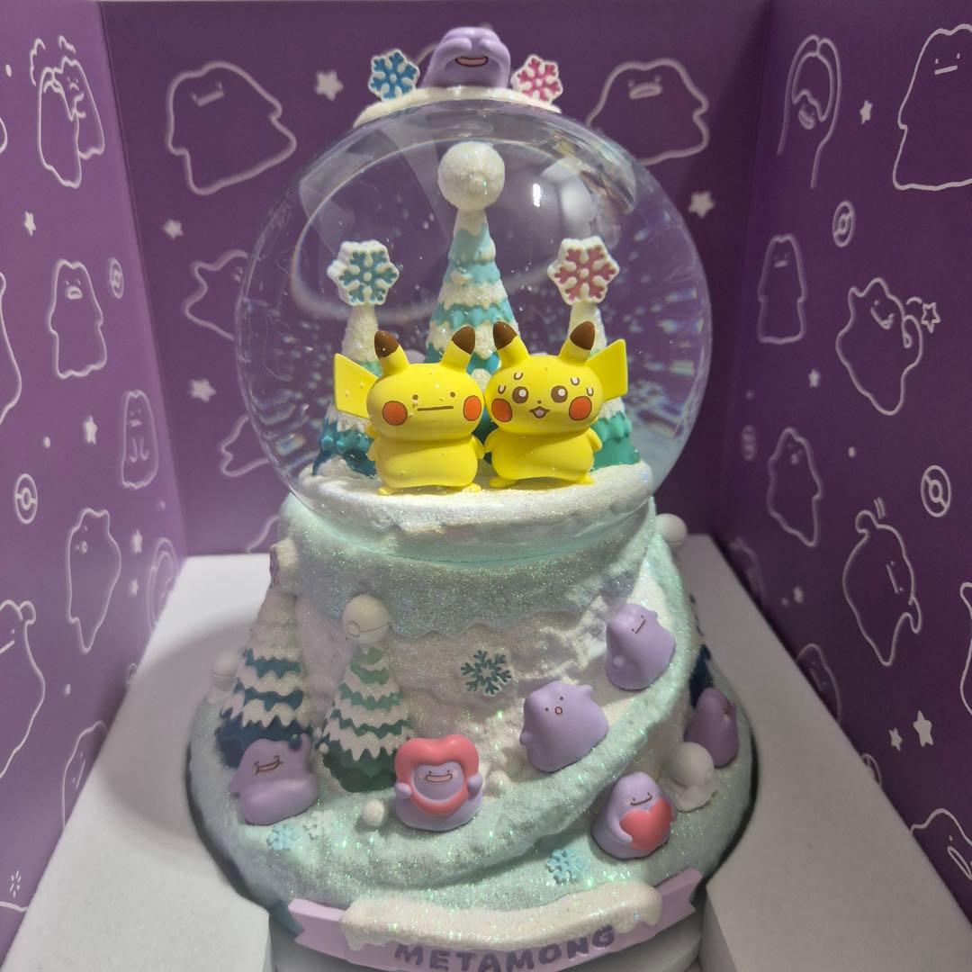 【韓国限定】ポケモン メタモン スノードーム mong ball ポケモン - 韓国公式 ポケモン メタモン スノードーム スノーボール