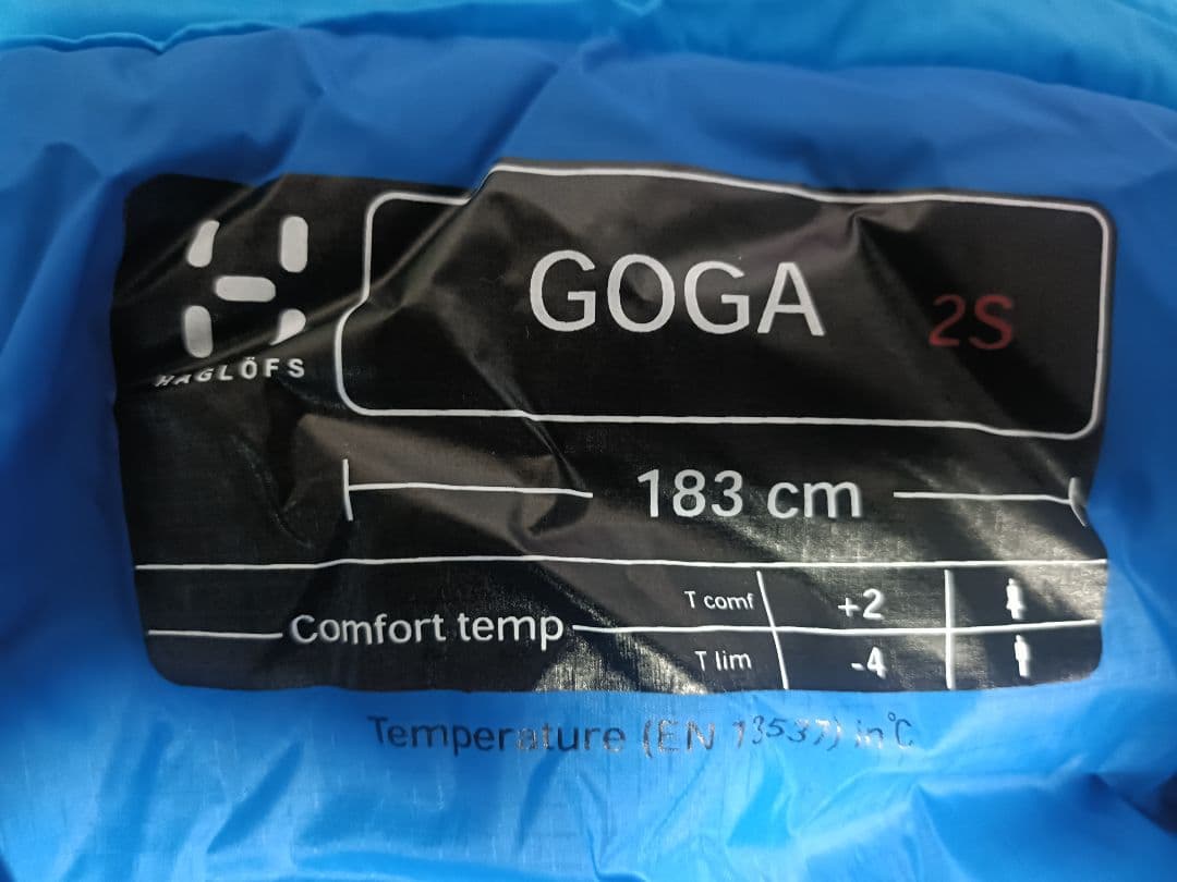 ホグロフス (Haglöfs) GOGA 2S 寝袋