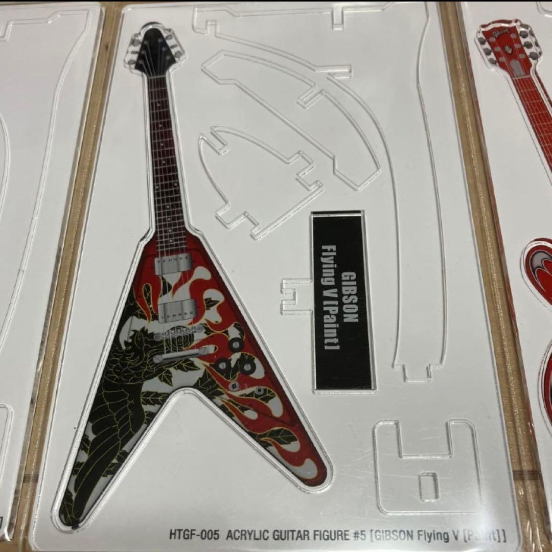 布袋寅泰　アクリルギターフィギュア　6個セット