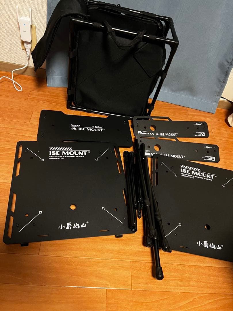 本日限定価格 コンテナボックス ブラックキャンパー ソロキャンパーに