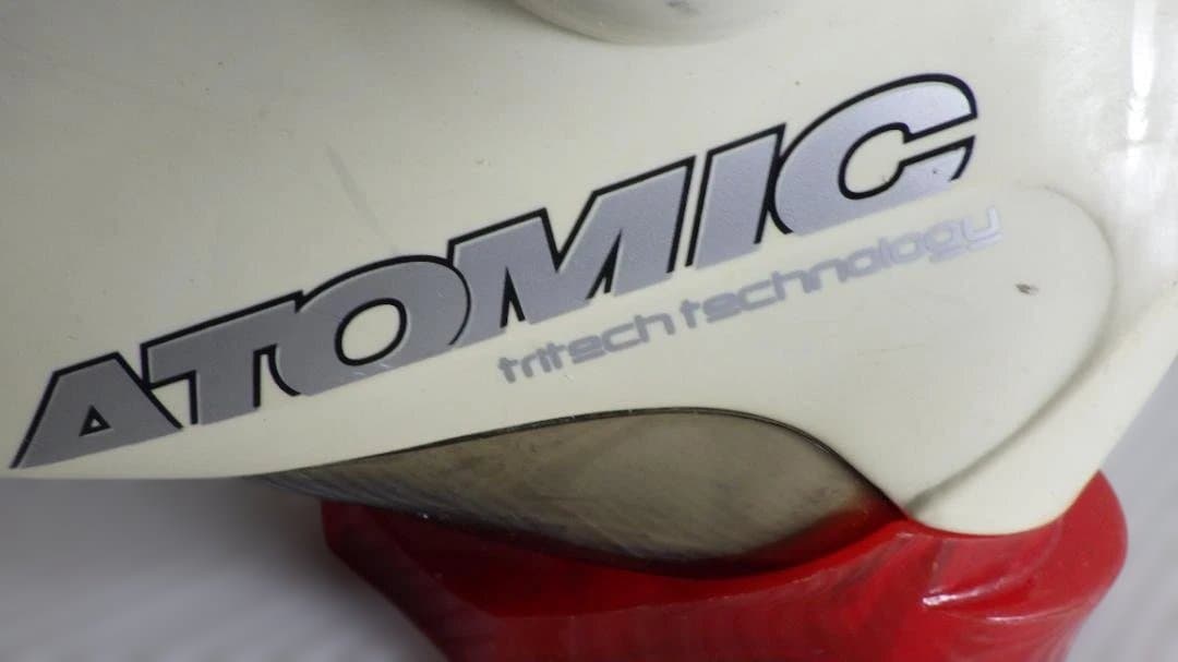 961/Atomic アトミック レコ スキー ブーツ 赤/白RECCO24cm - メルカリ