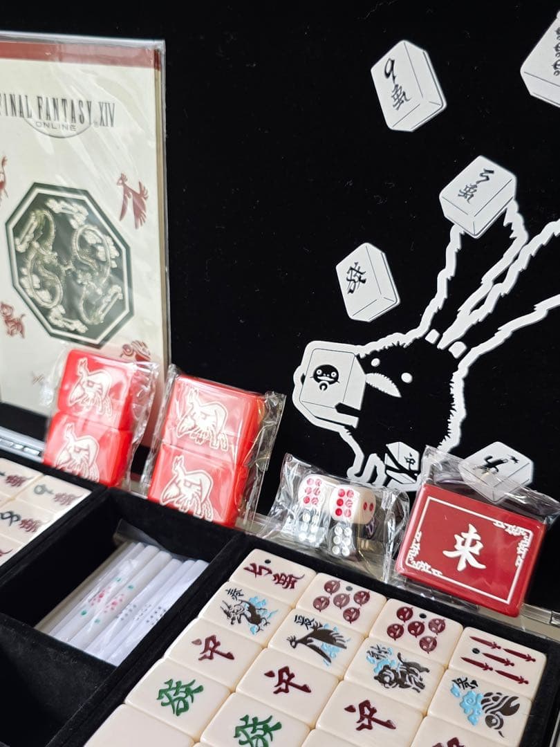 ミミ★完全未使用★ファイナルファンタジー XIVドマ式麻雀牌
