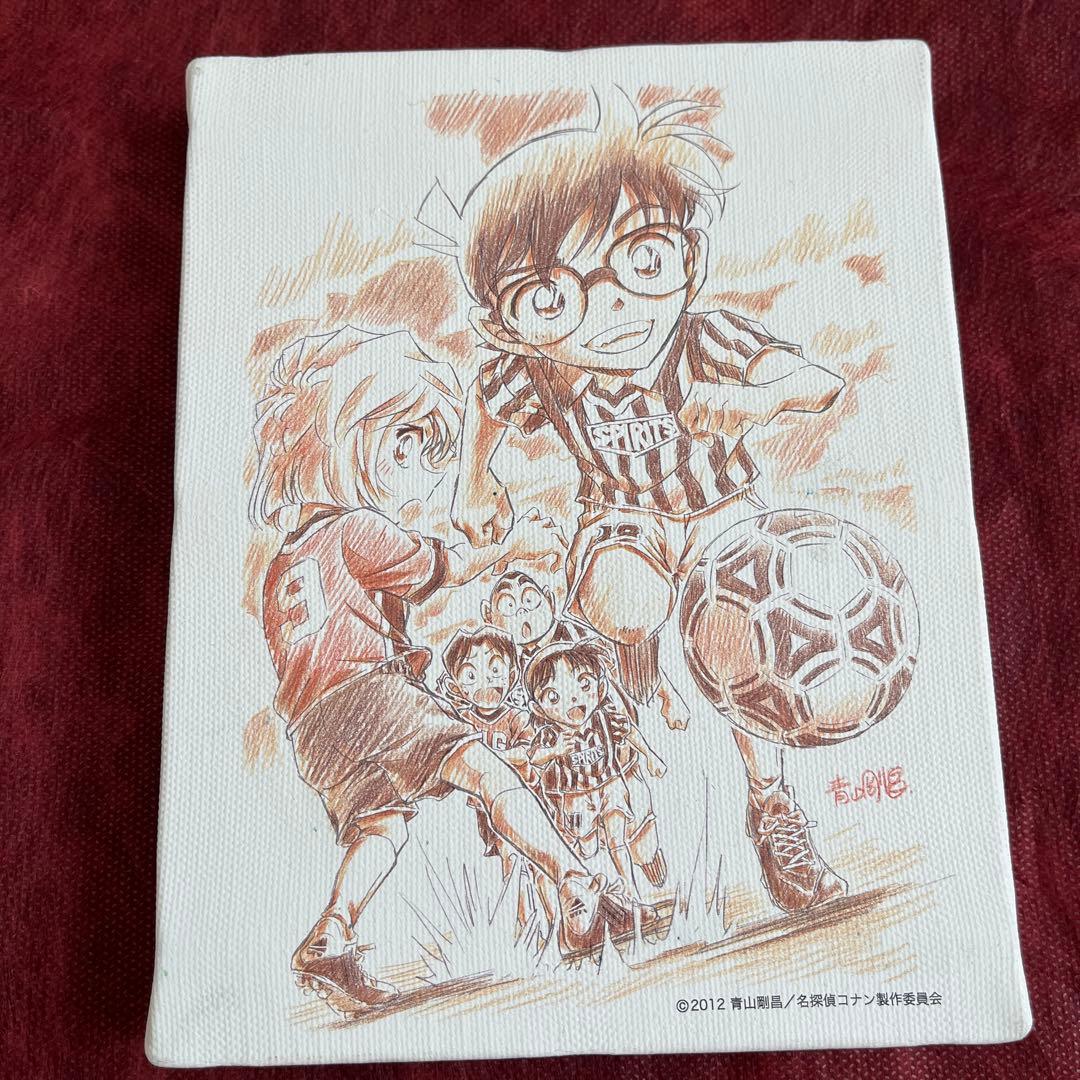 名探偵コナン 11人目のストライカー キャンバス アート 青山剛昌 灰原