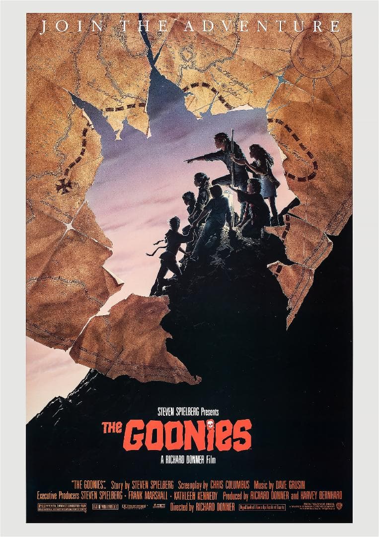 USポスター『グーニーズ』（The Goonies） Style B - メルカリ