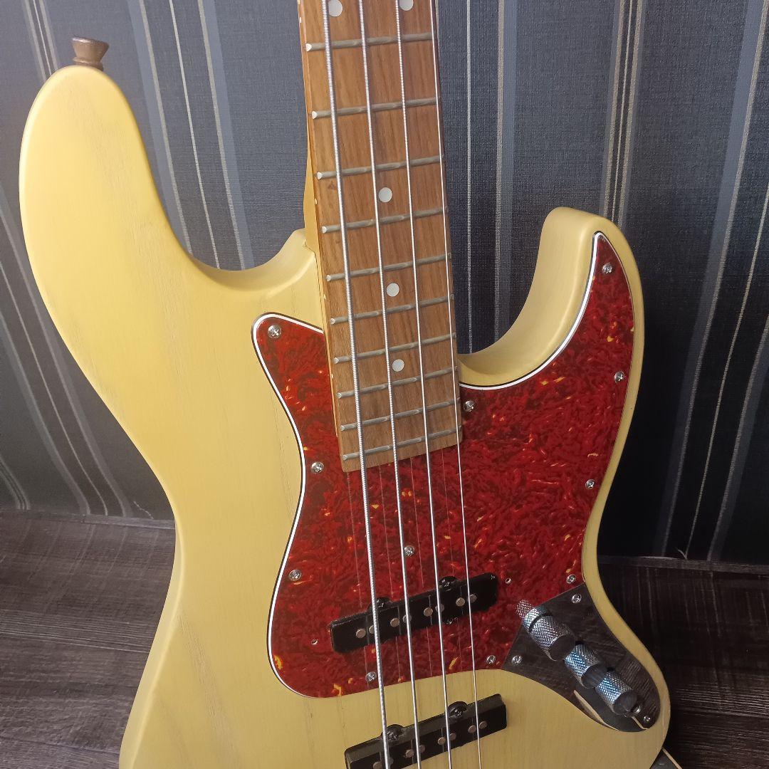 木目 杢目 Bacchus バッカス ウッディ ナチュラル エレキベース ジャズ