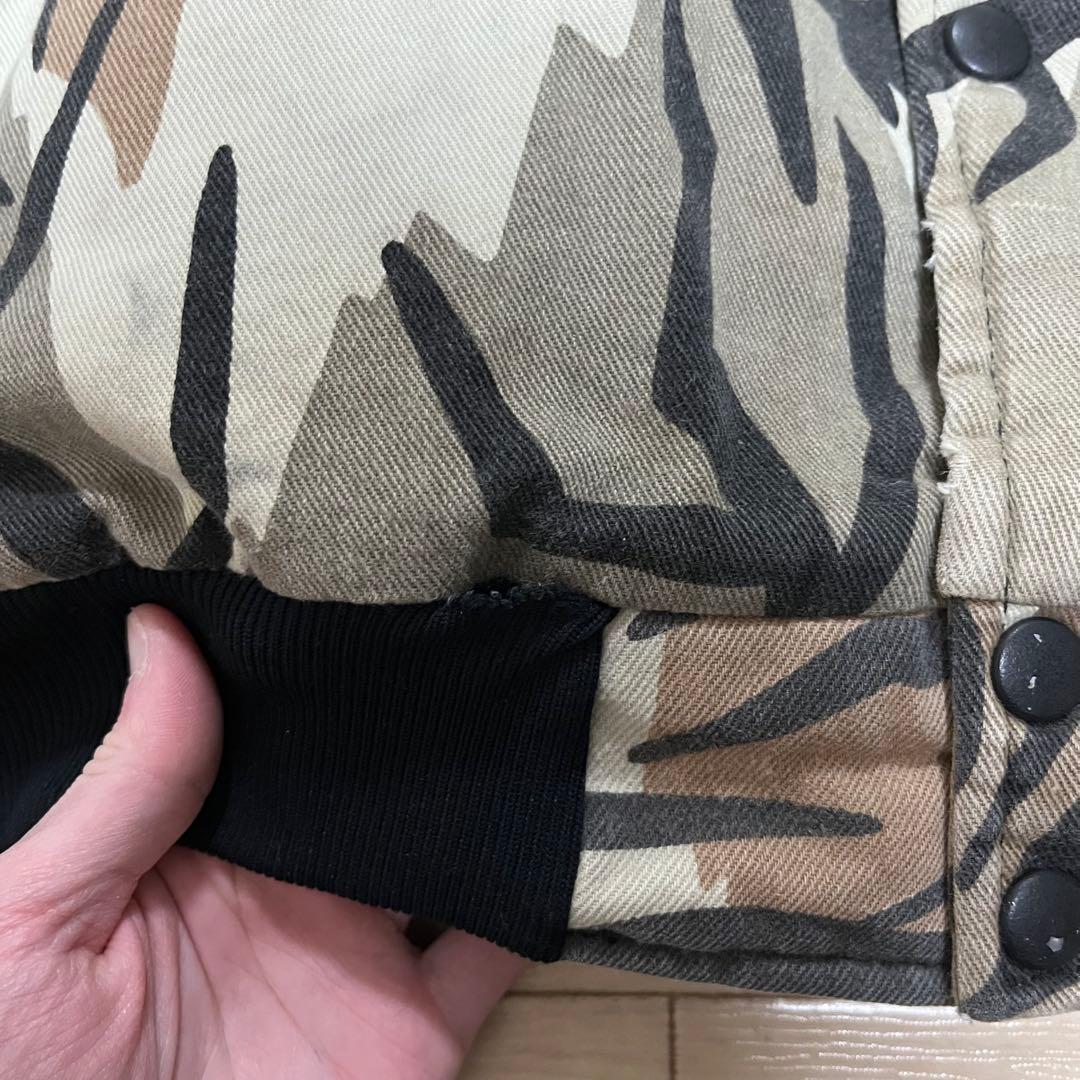 ソ*ム様 90s プレデターカモ 中綿ジャケット ブルゾン USA製