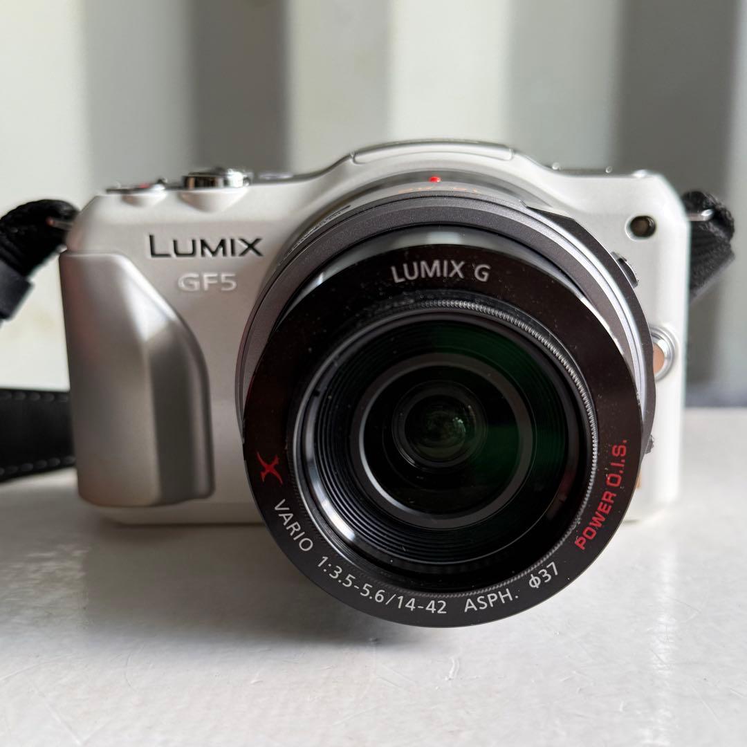 H56美品 パナソニック ルミックス DMC-GF5 ミラーレス一眼 カメラ