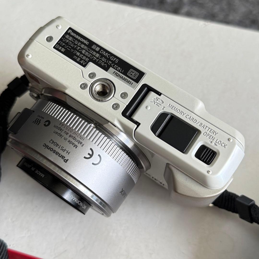 H56美品 パナソニック ルミックス DMC-GF5 ミラーレス一眼 カメラ