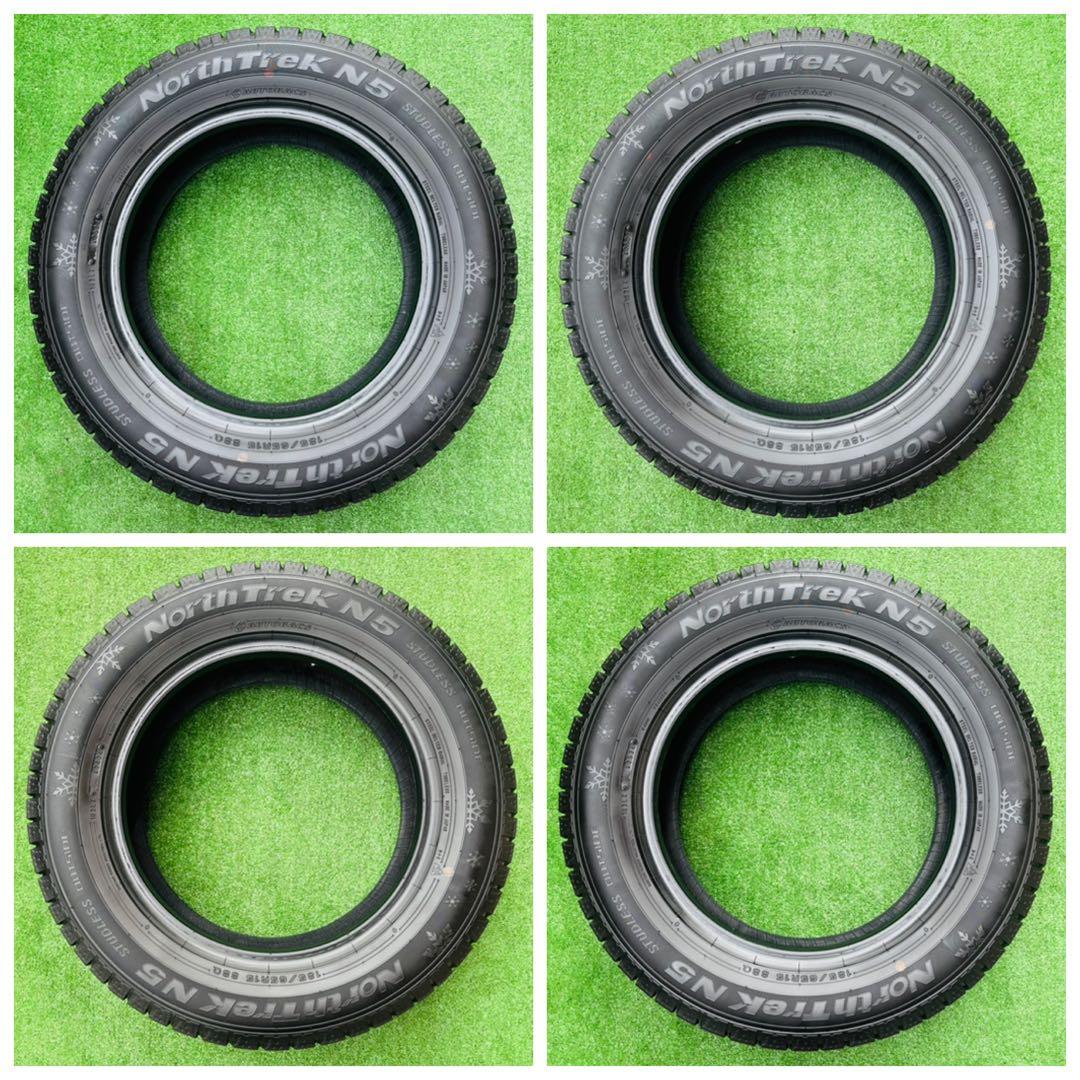 ほぼ新品ノーストレック N5. 185/65R15. 24年製スタッドレスタイヤ