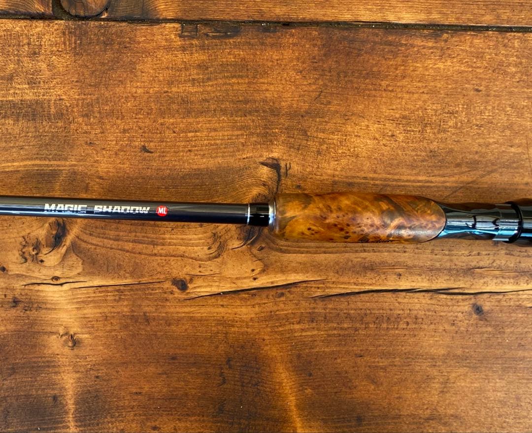 スピニングロッド S702ML バスロッド バス釣り トラウト ウッド