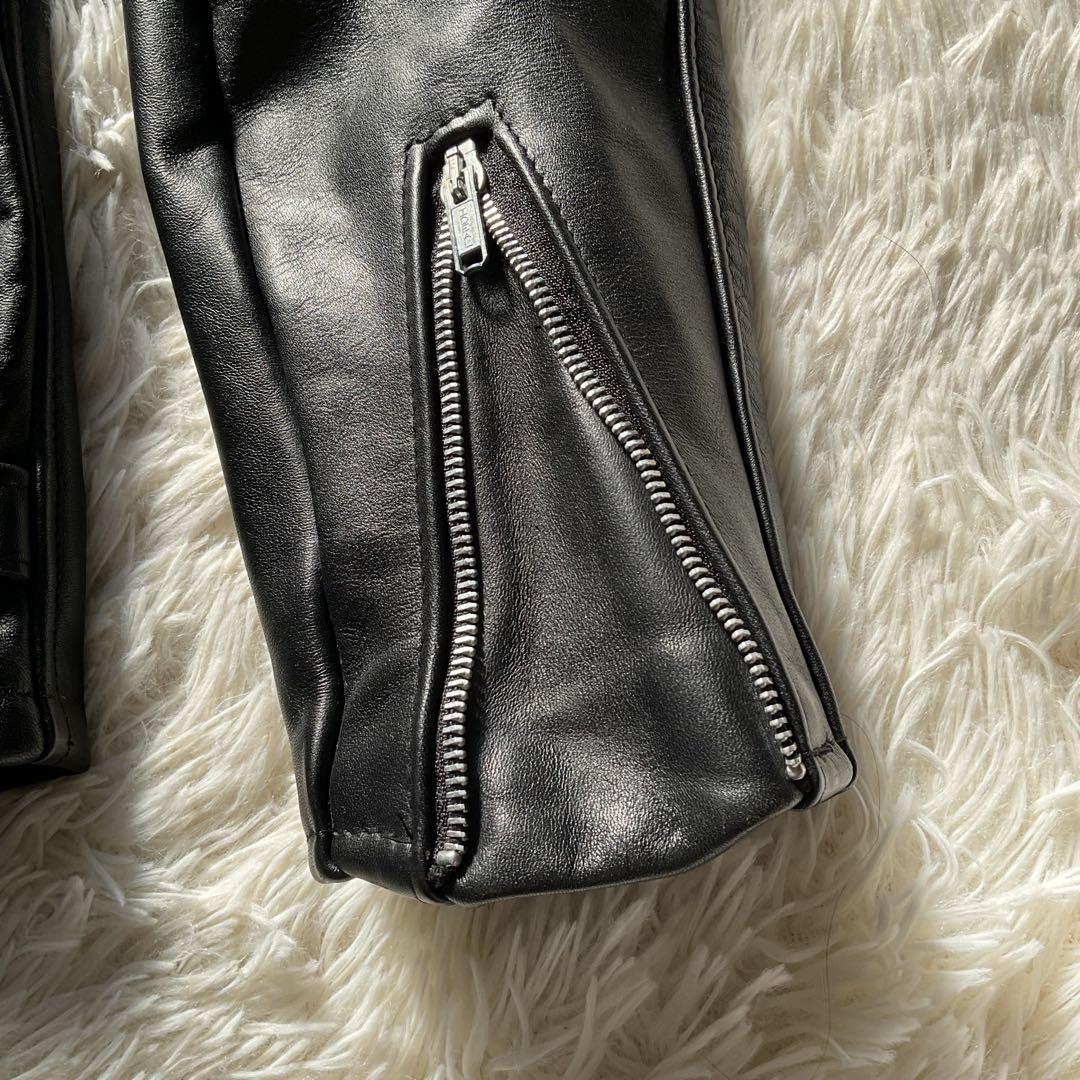 美品✨schott 642 レザージャケット シングルライダース USA製 40