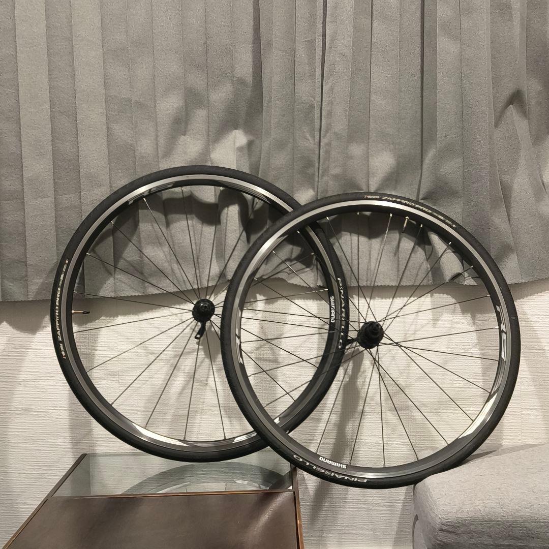 【送料込】シマノ WH-RS010　ホイールセット RS010 クリンチャーリアホイール