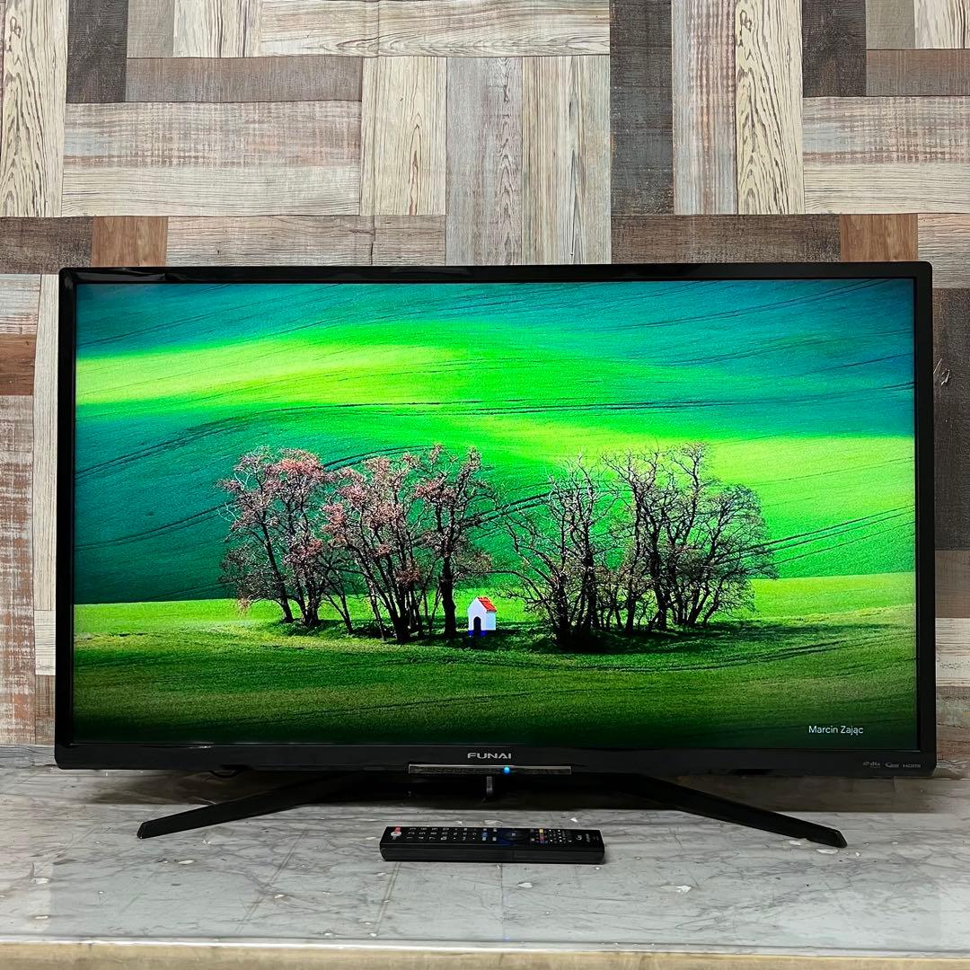 全国送料込❣️フナイ40V500GBHDD録画機能付液晶テレビ見ながら録画