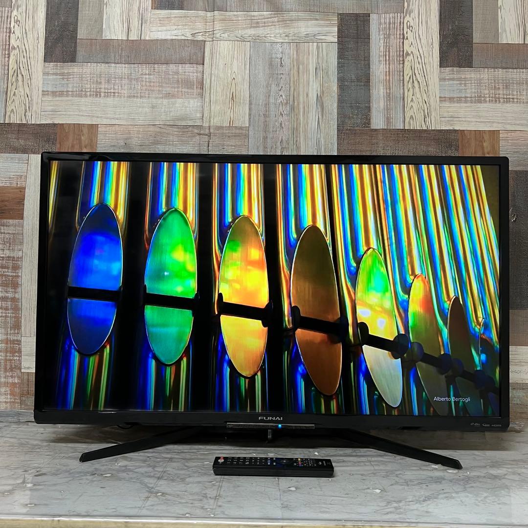 全国送料込❣️フナイ40V500GBHDD録画機能付液晶テレビ見ながら録画
