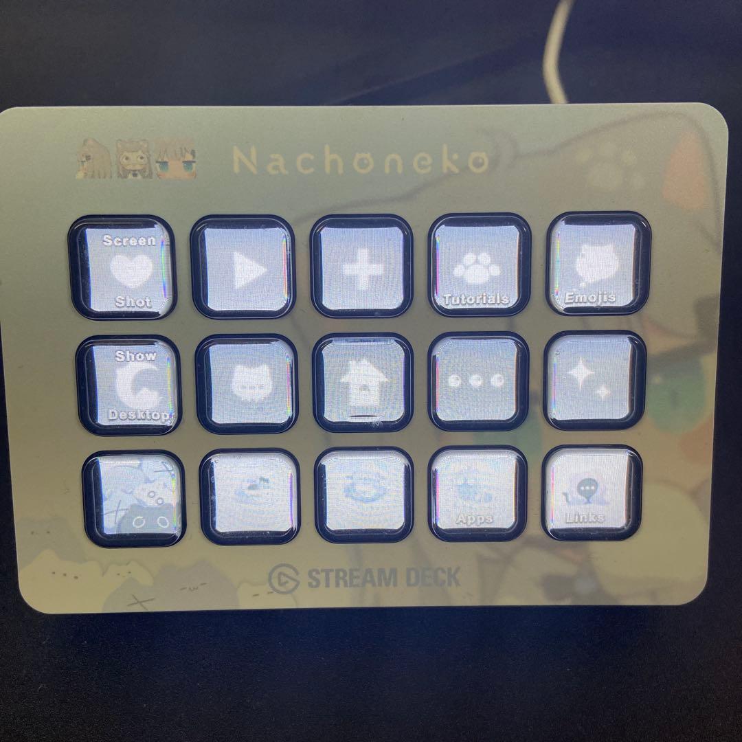Nachoneko Elgato Stream Deck MK.2 なちょ猫 500台限定】Stream Deck MK 2 Nachoneko モデル なちょ猫 甘城なつき
