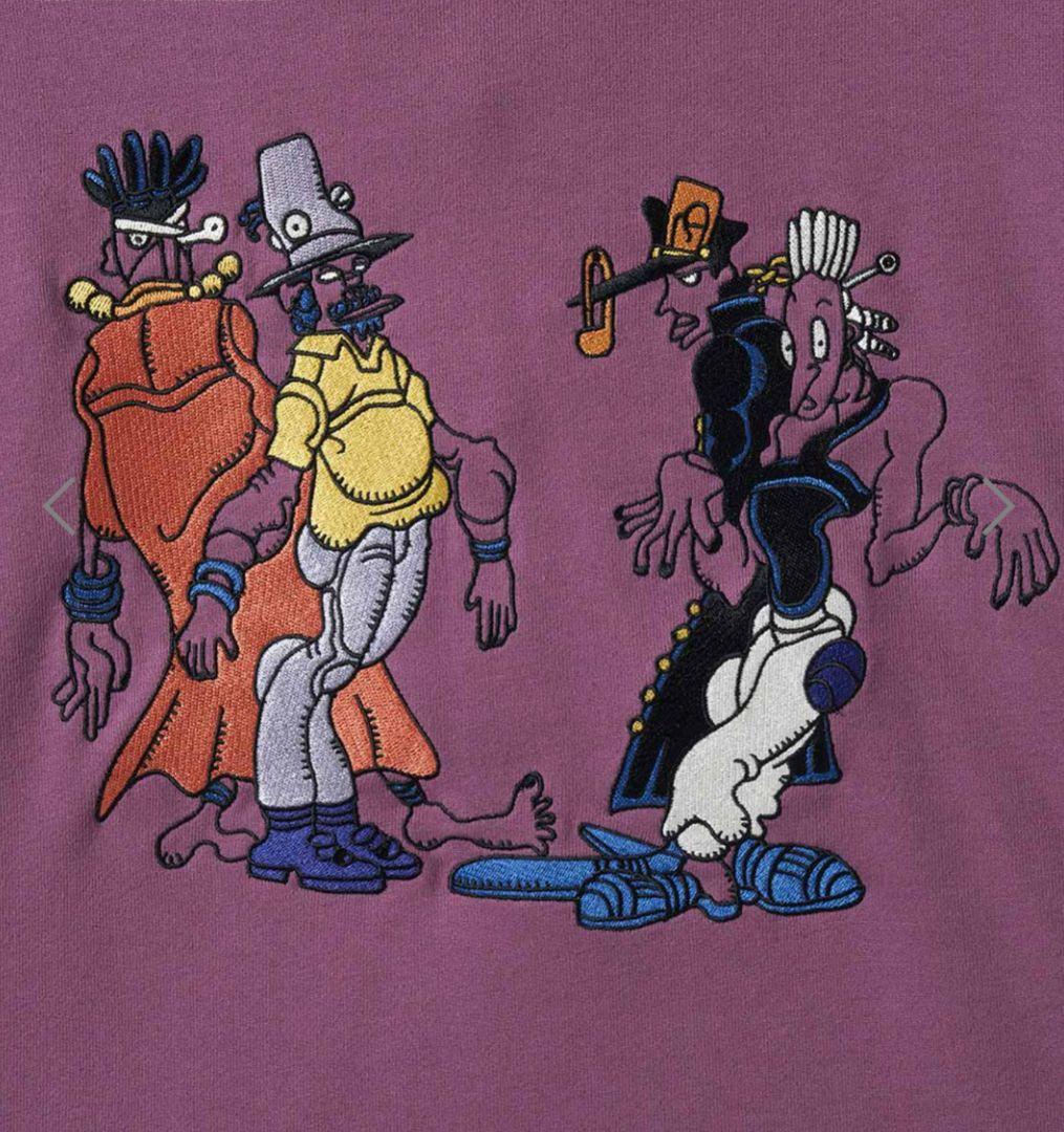 L ジョジョの奇妙な冒険 オインゴ・ボインゴ兄弟 パーカー グラニフ