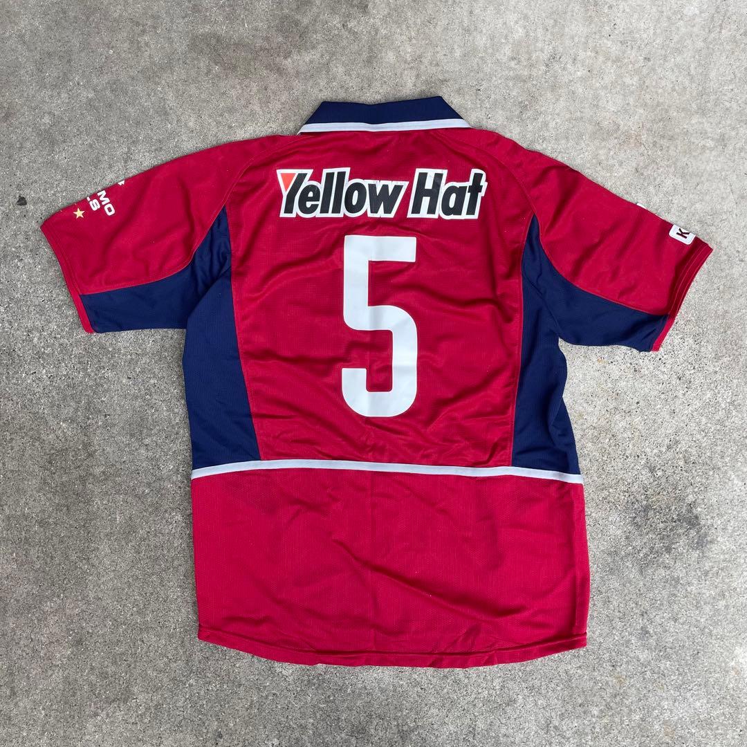 00s NIKE 鹿島アントラーズ ユニフォーム 中田浩二 サイン入り - メルカリ