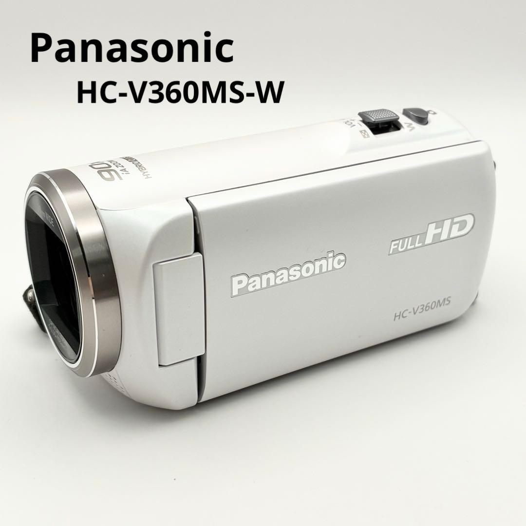 Panasonic パナソニック HC-V360MS-W ビデオカメラ 高倍率 Amazon.co.jp: パナソニック HDビデオカメラ V360M 16GB 高倍率90倍