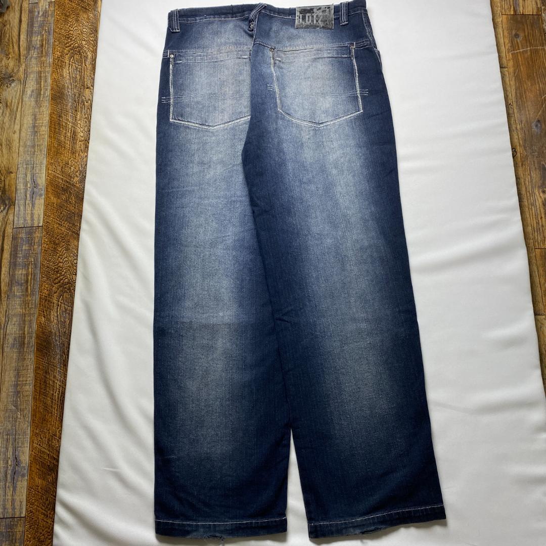 lot29バギーデニムジーンズストリートb系ルーニーテューンズw36ロット