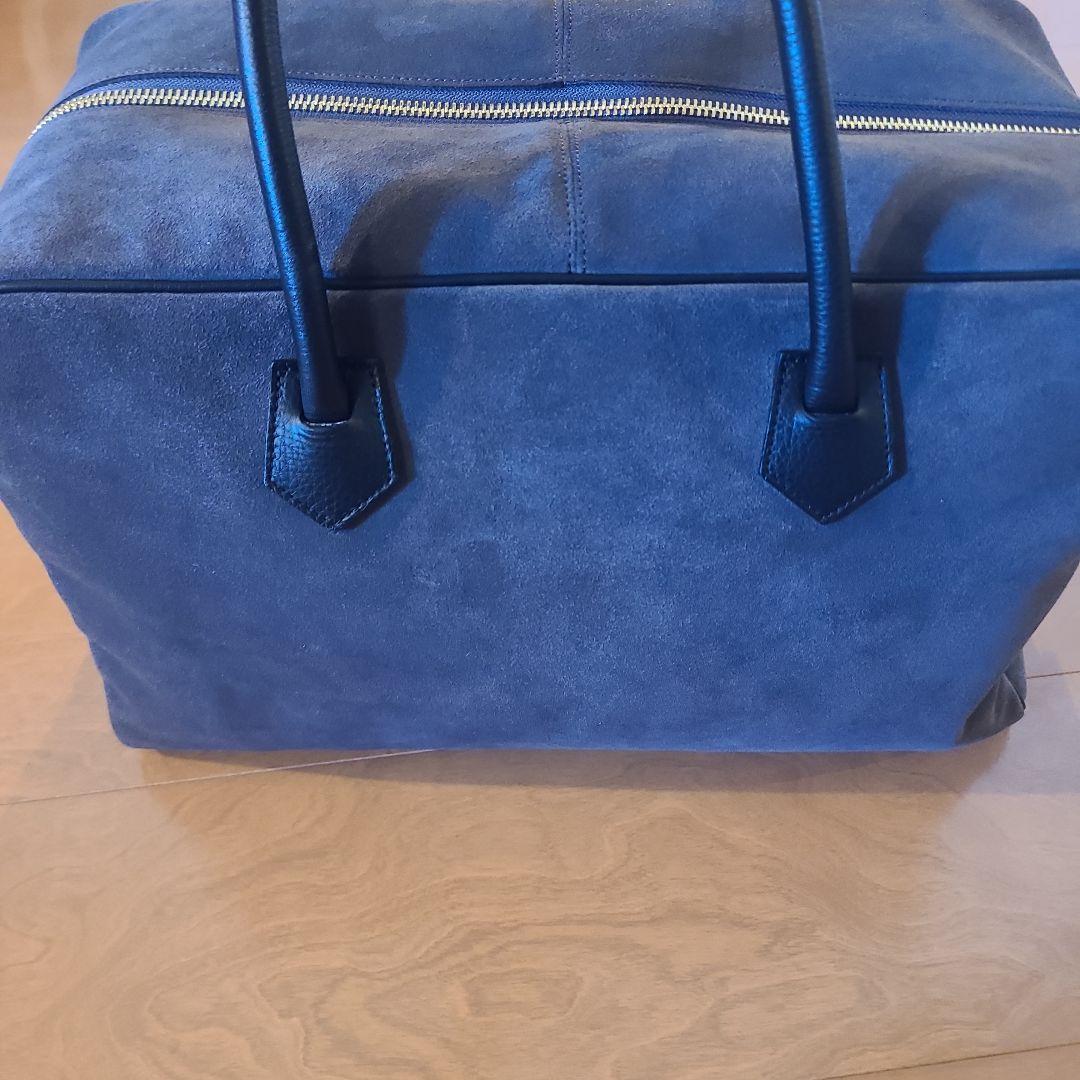 chiiiibag スエードビックボストン グレー チーバッグ - メルカリ