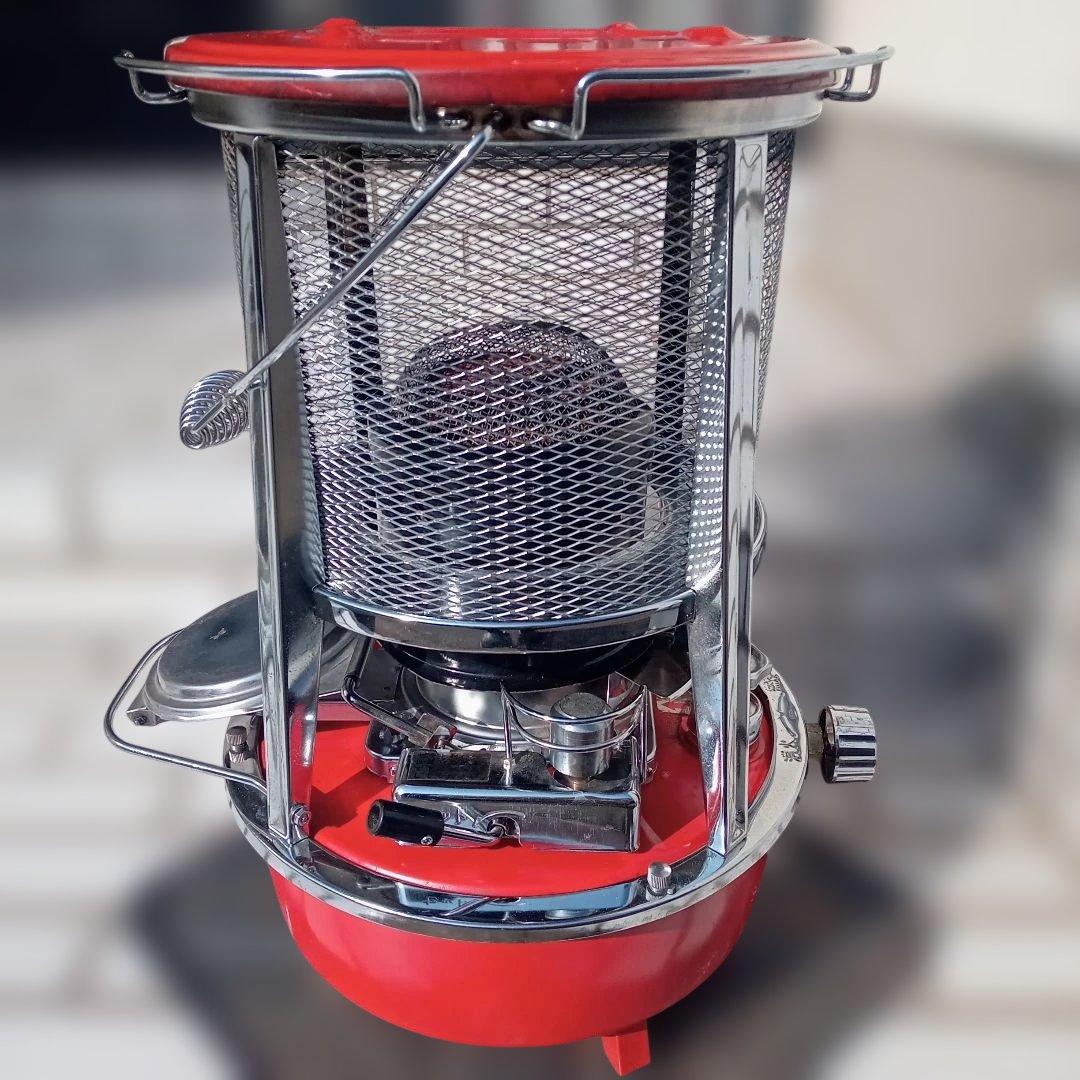 フジカ石油ストーブ（16） KSPー1 赤フジカ 優良品昭和レトロ 反射