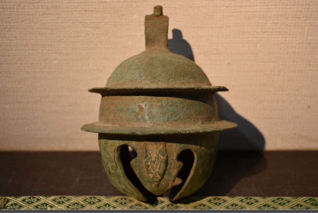 高麗時代 青銅製 金銅鈴 祭祀 密教法具 仏具 仏教美術 仏像 骨董 古美術 金銅五鈷鈴 | 藤田美術館 | FUJITA MUSEUM藤田美術館 | FUJITA MUSEUM