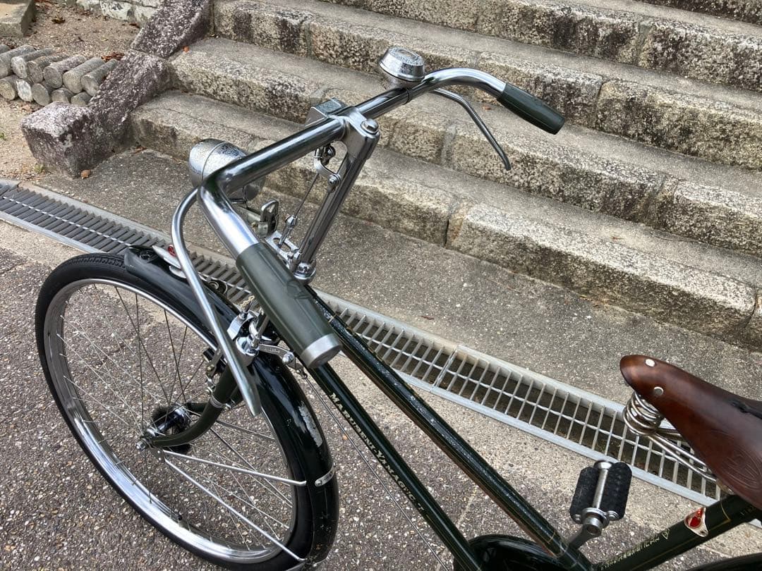 美品 山口 ベニー号 昭和 レトロ 自転車 実用車 ビンテージ 古い