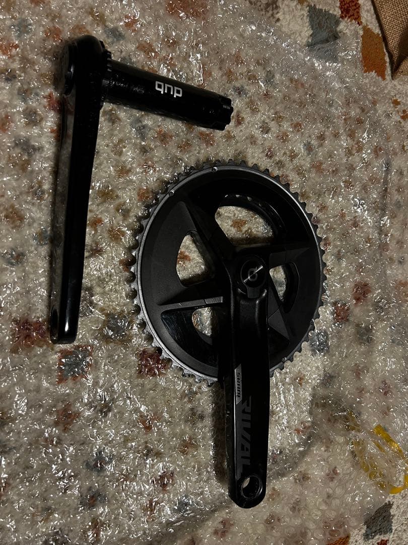 SRAM　Rival AXS 12s パワーメータ－ SRAM Rival AXS Power Meter Crankset - 170mm, 12-Speed, 48/35t, 8