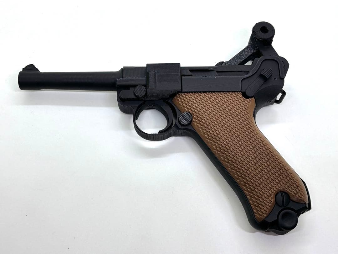 ルガーP08・ボーチャードC93 レプリカモデル　セット（機能なし、金属なし）