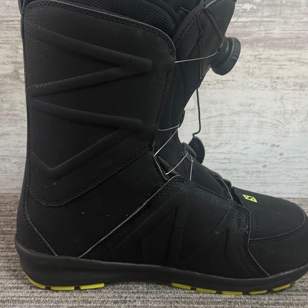 美品　Salomon スノーボードブーツ ブラック　25.5cm