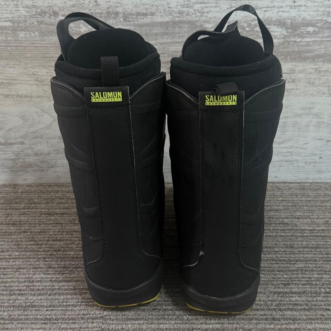 美品　Salomon スノーボードブーツ ブラック　25.5cm