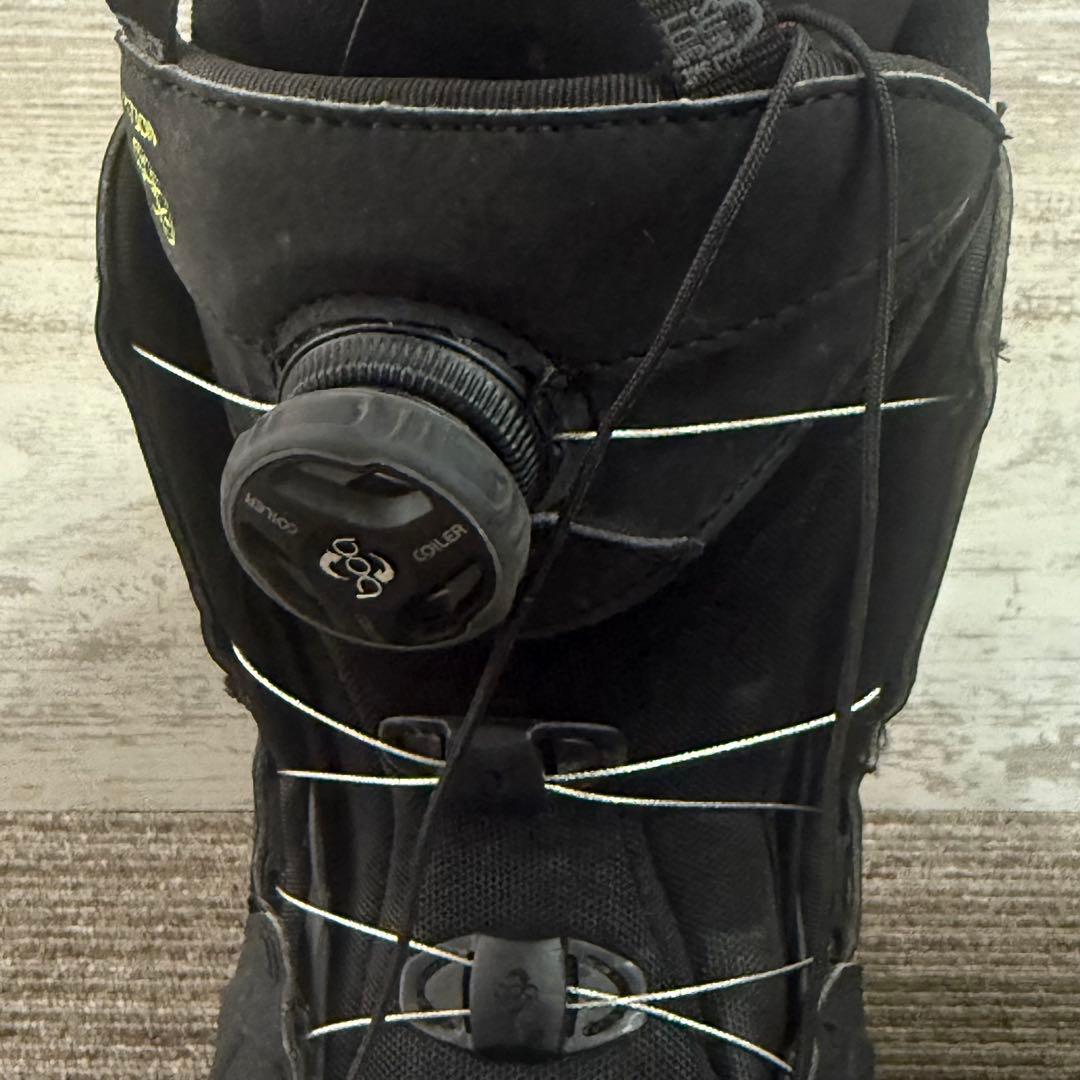 美品　Salomon スノーボードブーツ ブラック　25.5cm