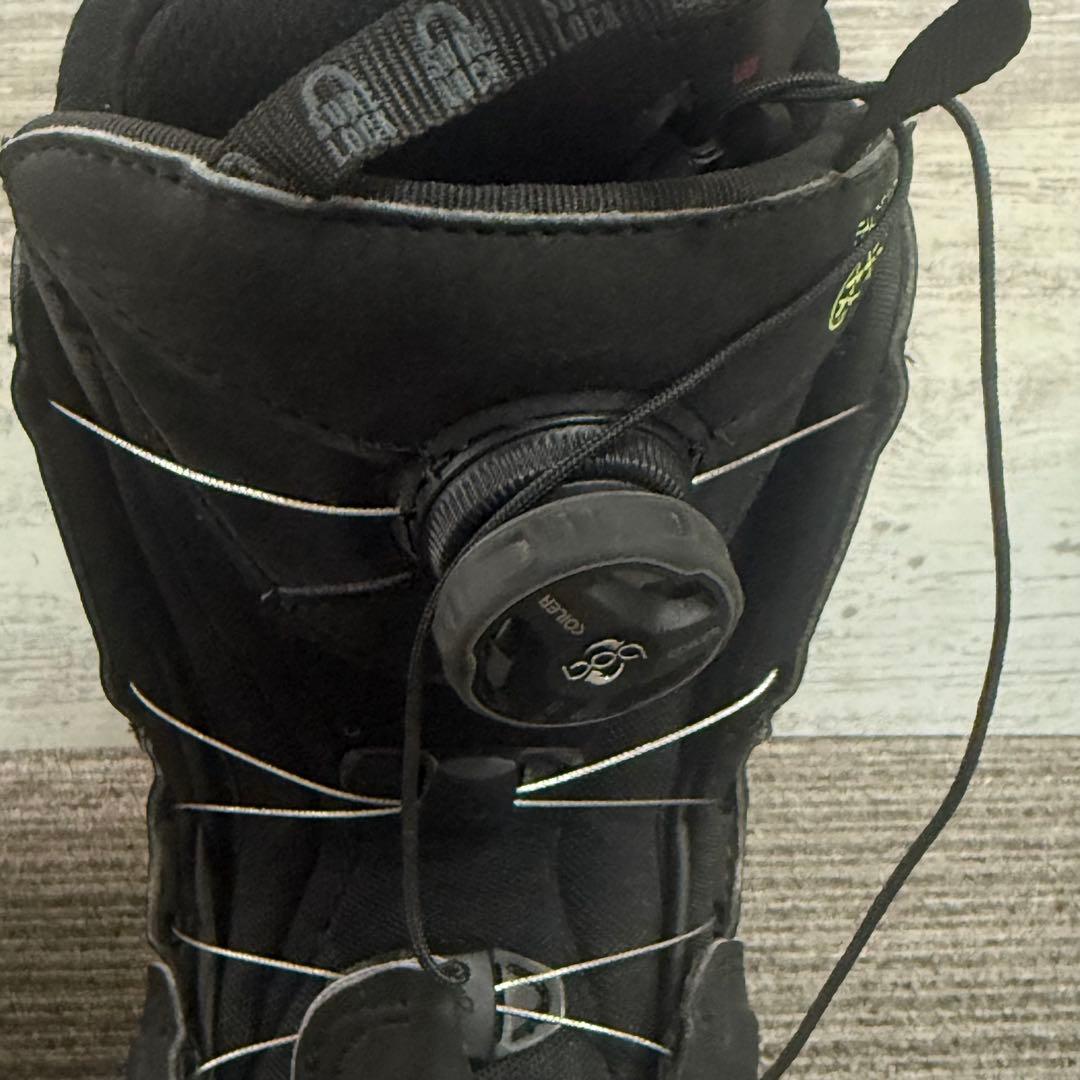 美品　Salomon スノーボードブーツ ブラック　25.5cm