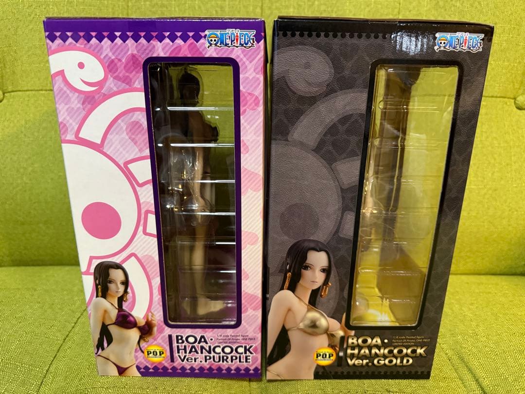 ONE PIECE ハンコック POP Ver.GOLD PURPLE 2点