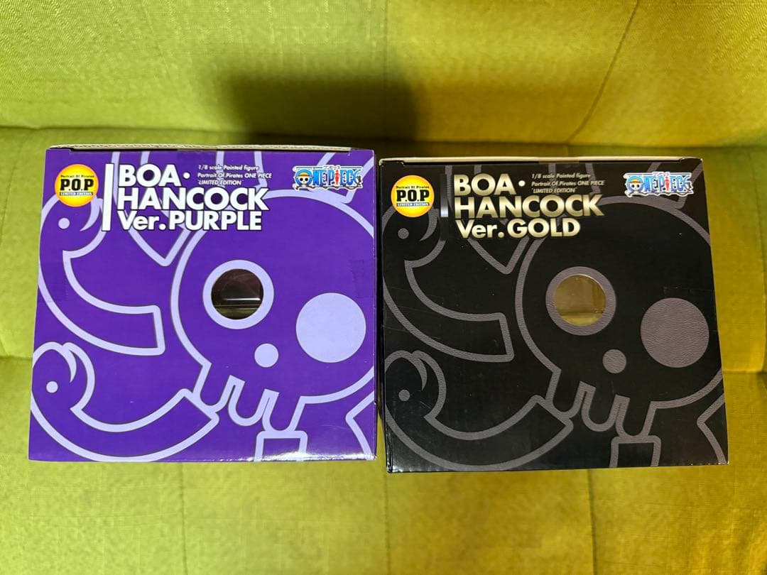 ONE PIECE ハンコック POP Ver.GOLD PURPLE 2点