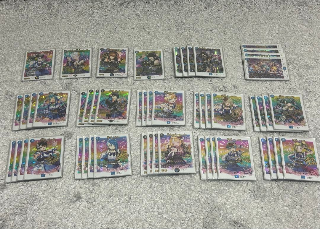 バラ売り不可)デュエマ神アート青魔道具&デスパペットデッキまとめ売り