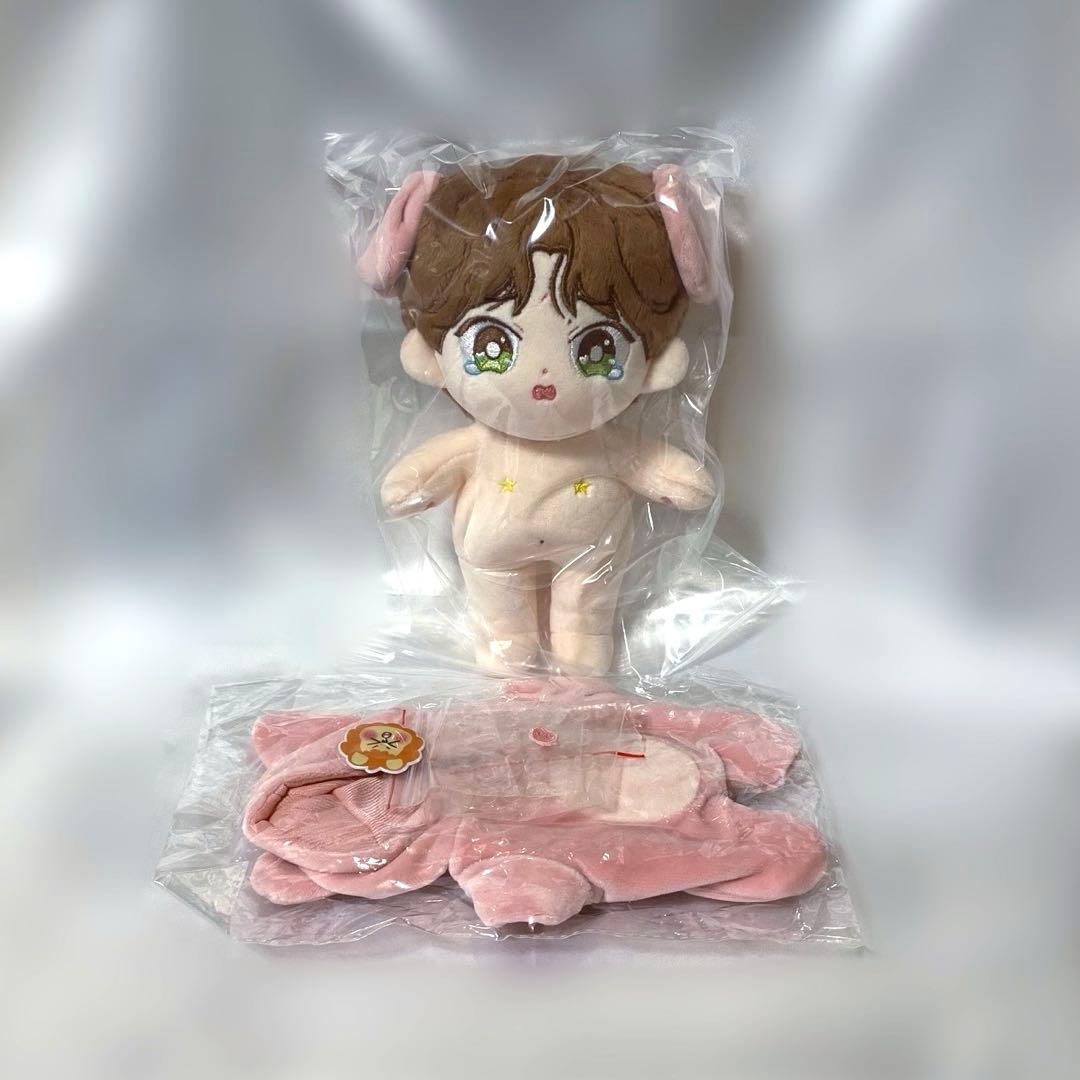 bjyx 肖戦 王一博 啵比赞比 泣豚 激兎 木鬼20cm ぬいぐるみ セット